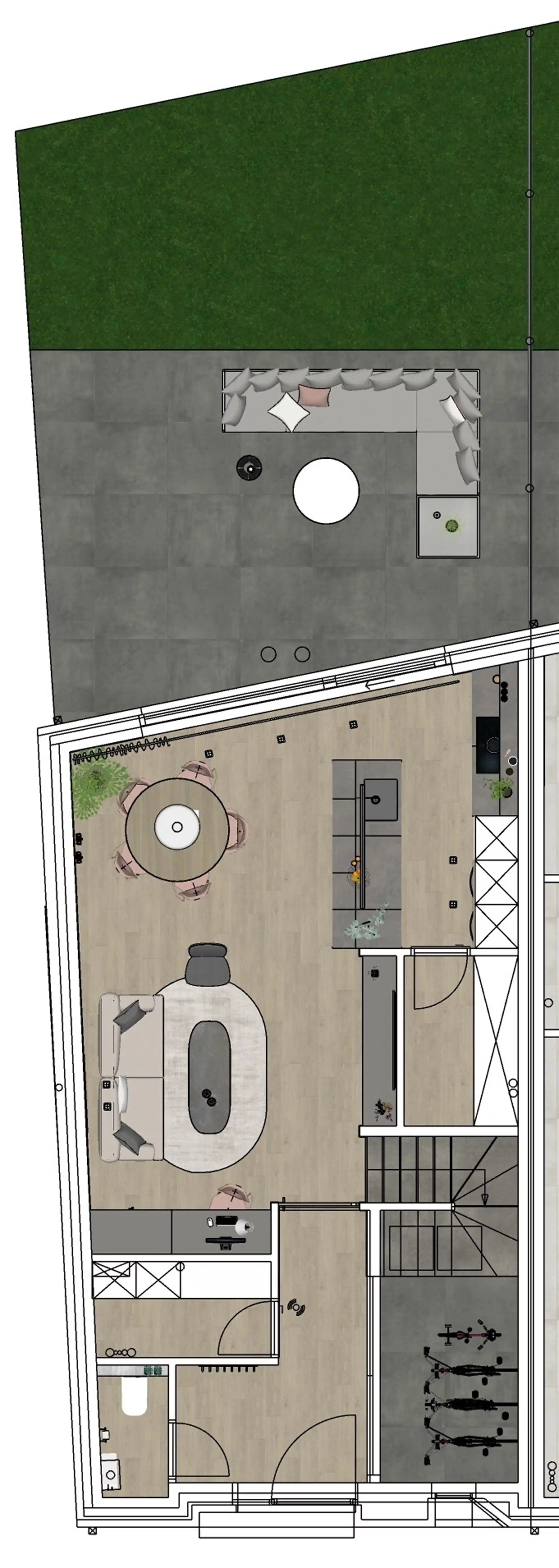 Casco nieuwbouw woning op gunstige locatie foto 3