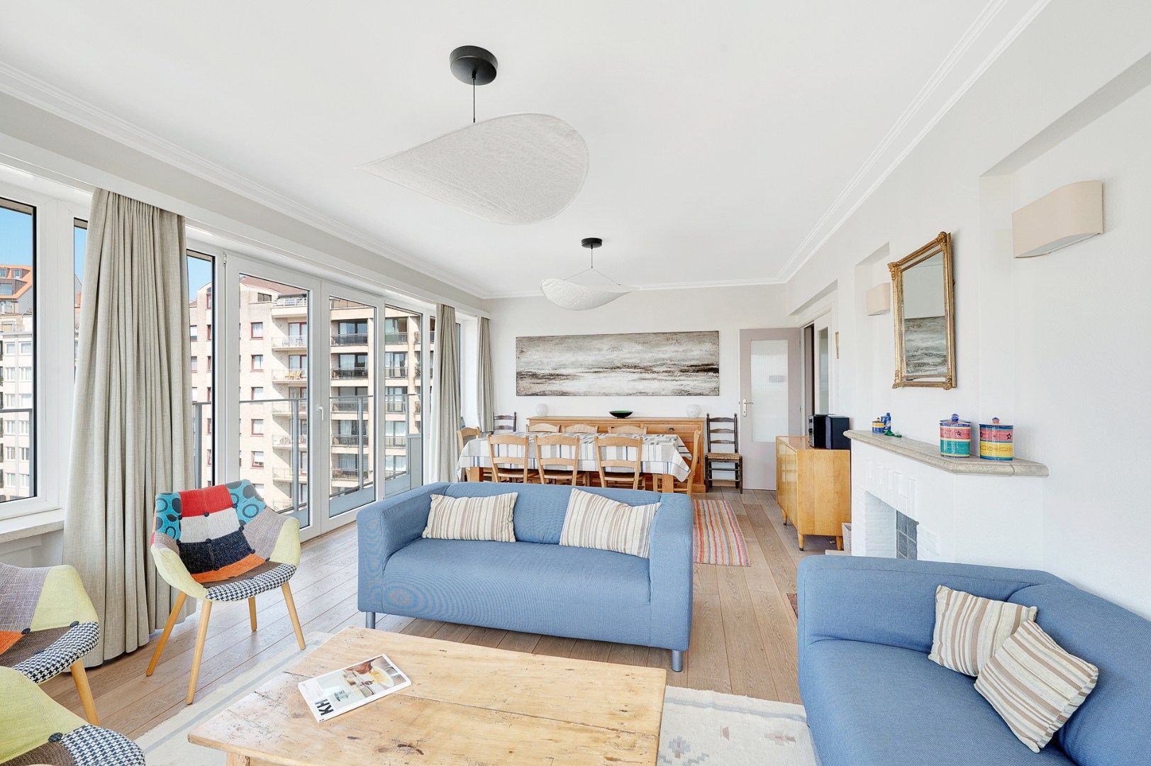 Uniek hoekappartement met 5 slaapkamers en schitterend uitzicht in Duinbergen foto 4