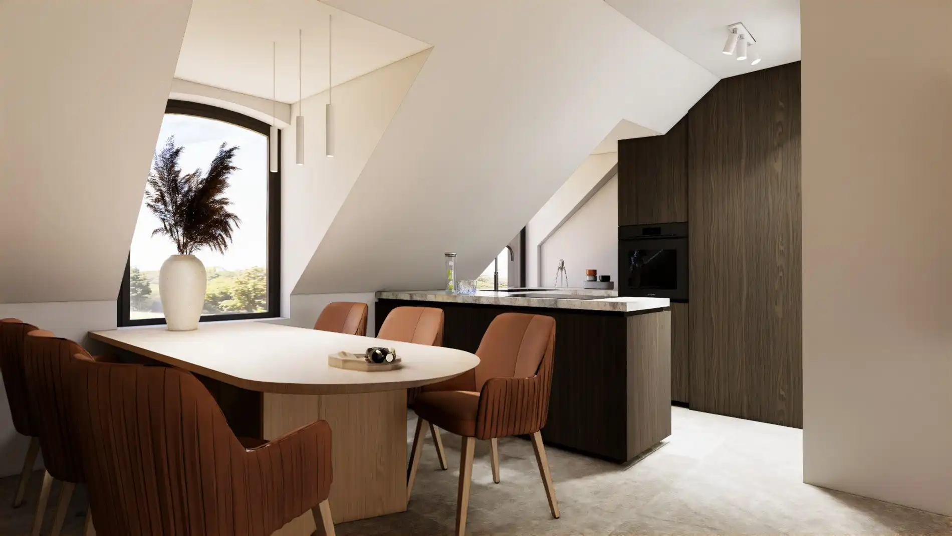 Appartement 3 – Duplex met zonnige leefruimte op +2 foto 3