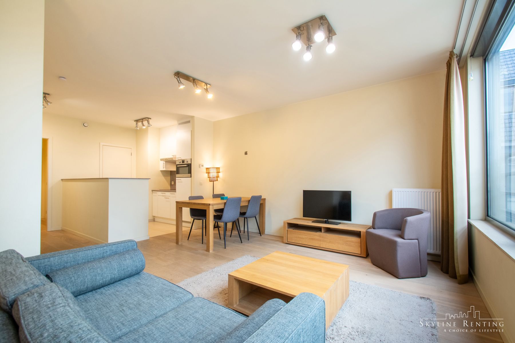 Gemeubeld appartement 1 SLPK (Sint-Katelijneplein) - TERRAS foto 4