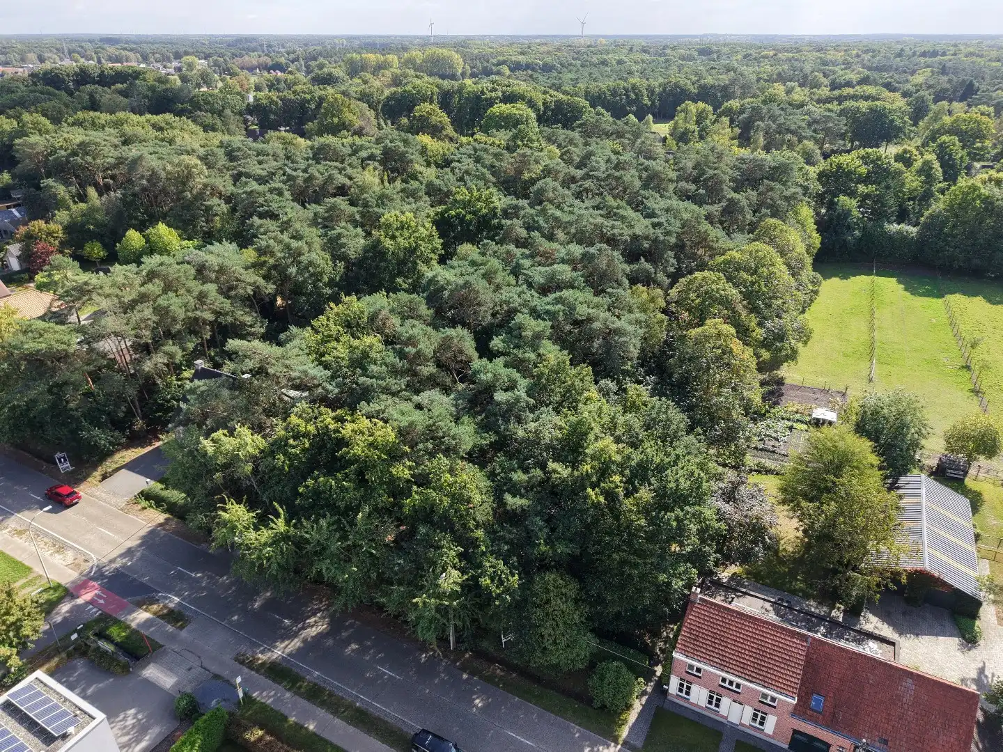 Ruim perceel bouwgrond van 2.708 m² met ideale zuidoriëntatie in Zoersel foto 4