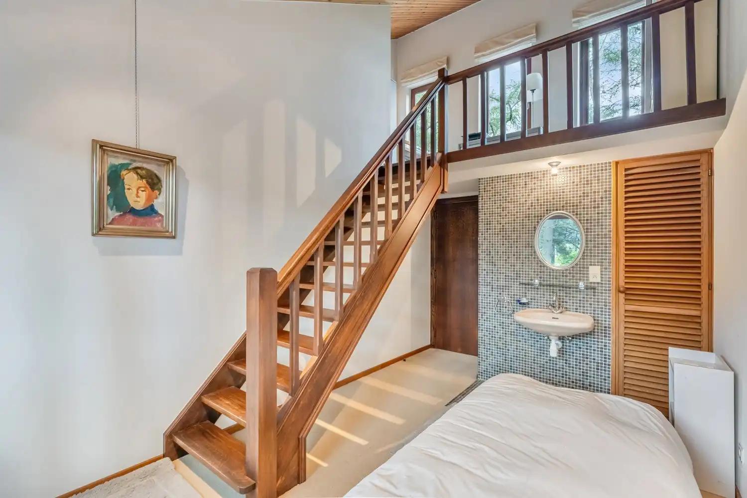 Ruime, te moderniseren villa met 5 slaapkamers en atelier op een perceel van 25 are 57 ca in het groen te (hoog) Linden ! foto 18