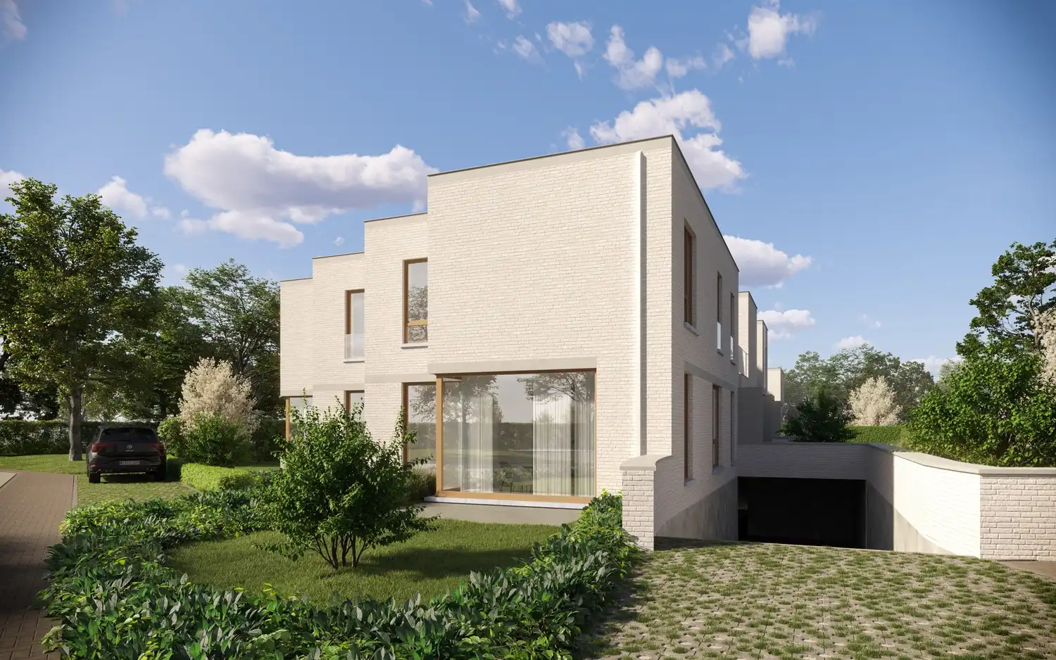 Residentie "DE KASSEI" | 2 SLKS | 93 m² | terras 11 m² - Noord-West foto {{pictureIndex}}