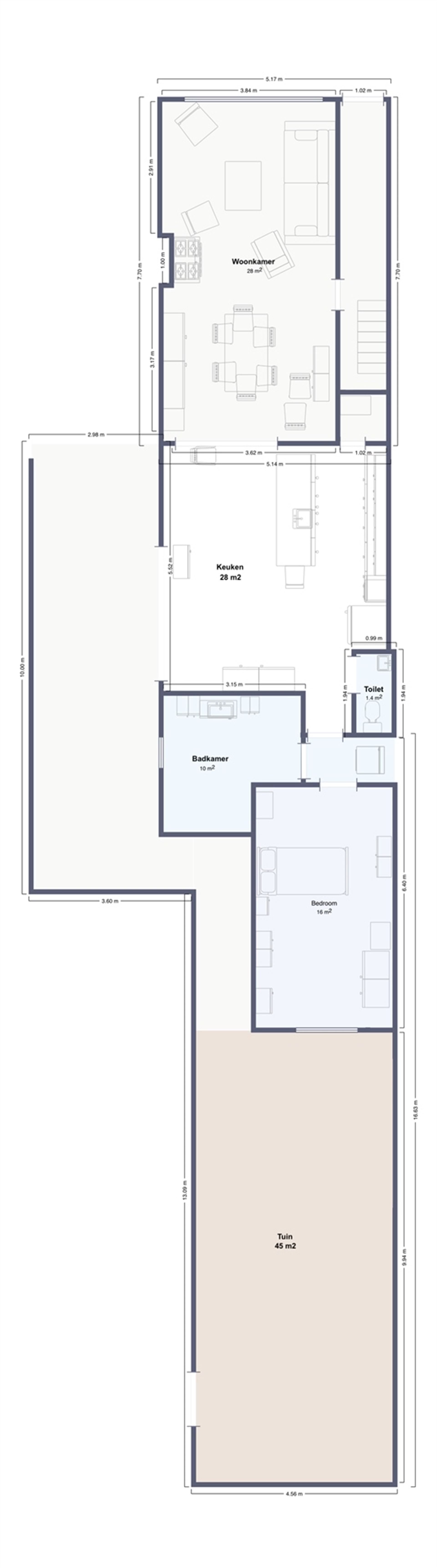 Appartementsgebouw met 2 appartementen en tuin. foto 14