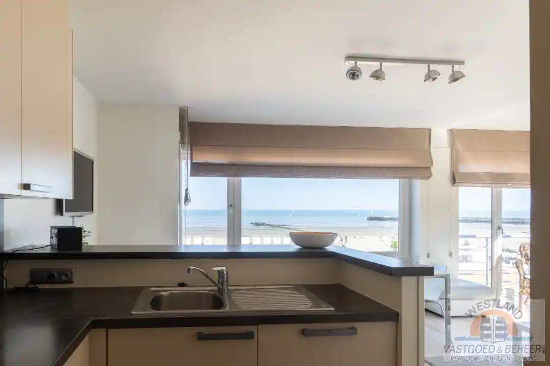 Instapklaar appartement met frontaal zeezicht foto 6