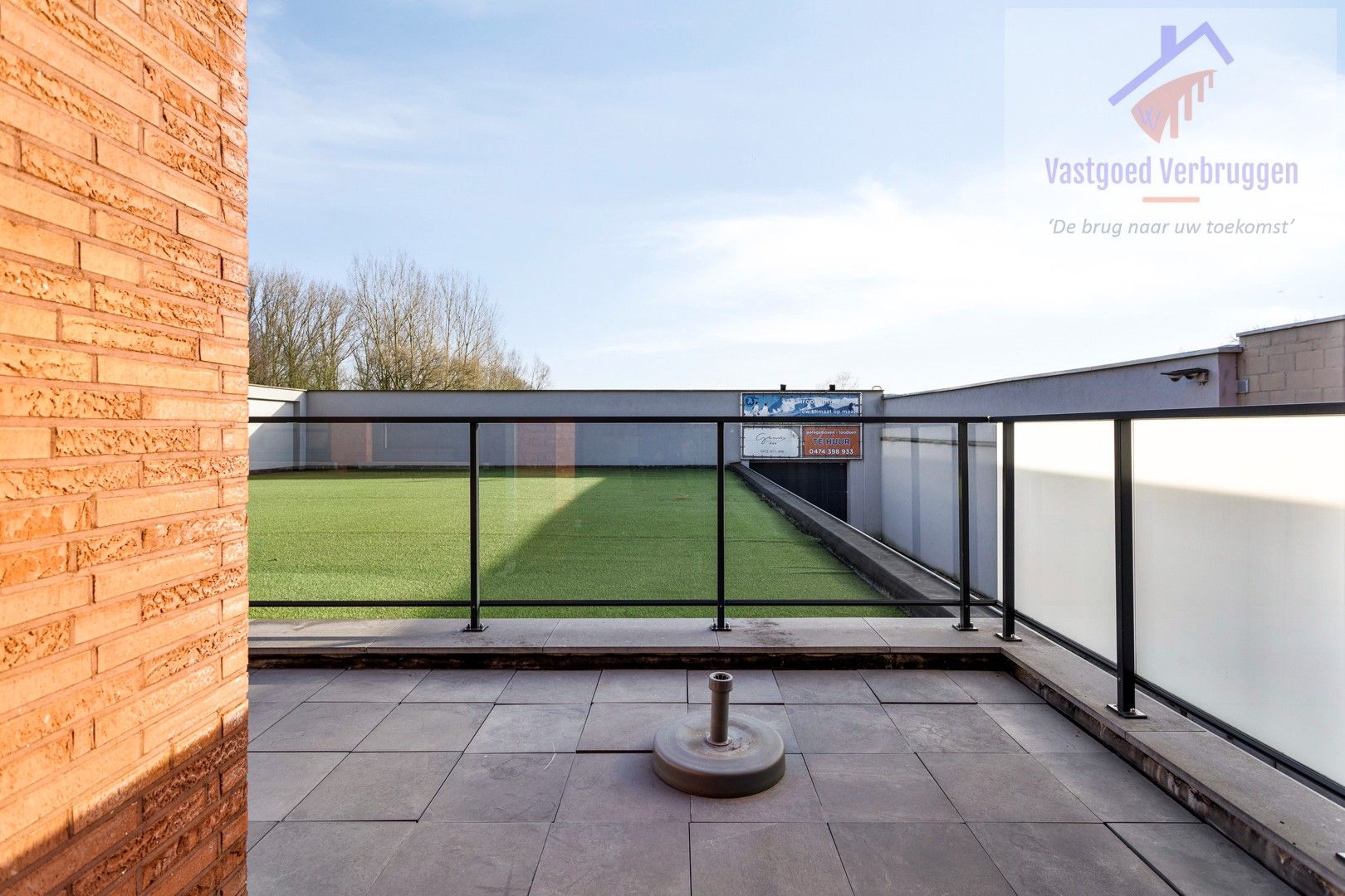 Modern, energiezuinig gelijkvloers appartement met garagebox in Iddergem foto 13