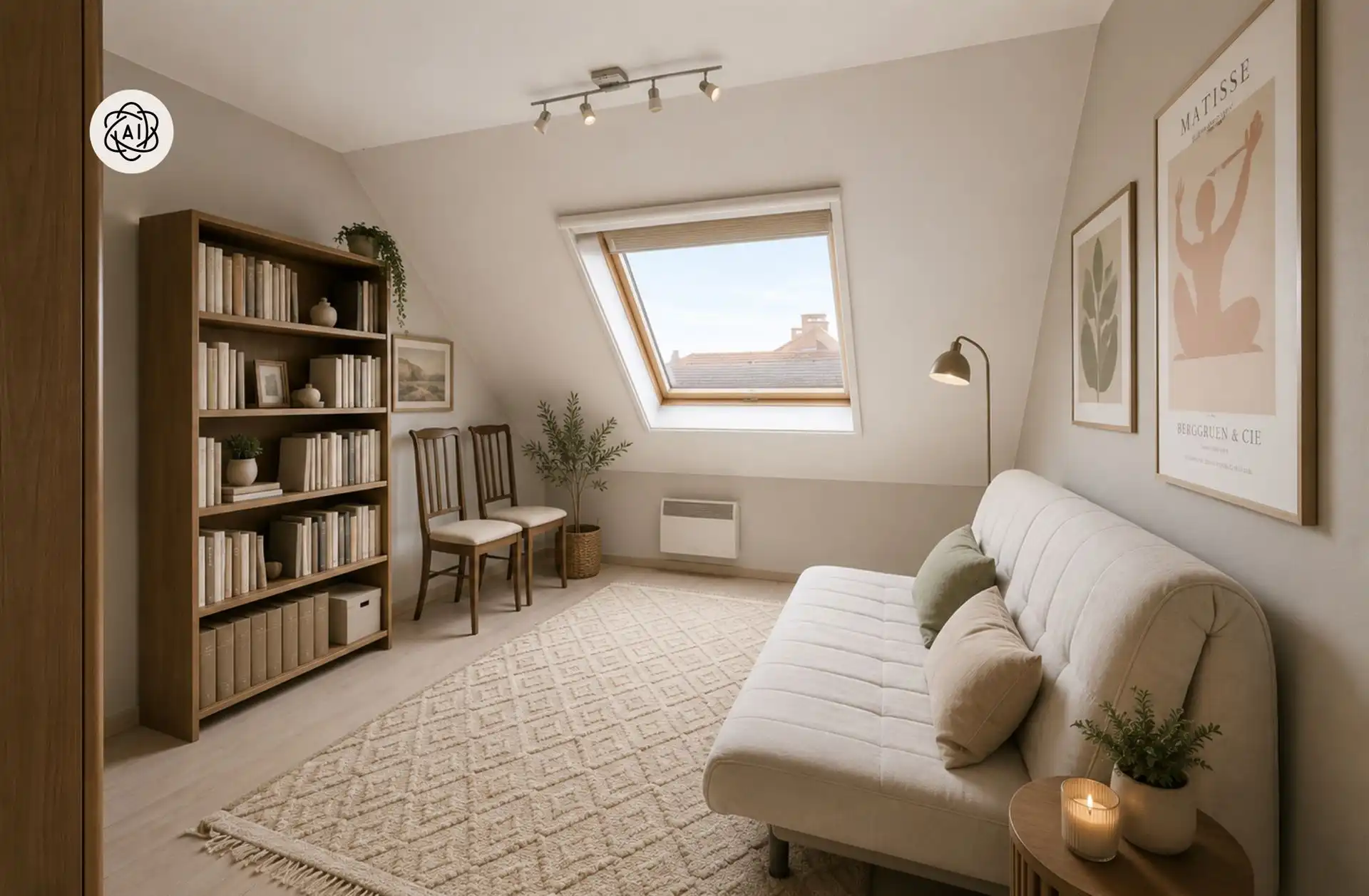 Ruim duplexappartement met 3 slk, terras en garage foto 15