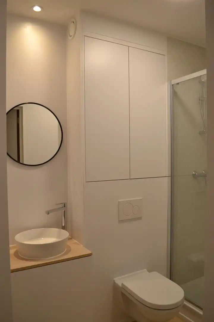 Moderne, gemeubileerde studio te huur in het hart van Leuven - Instapklaar en recent gerenoveerd! foto 7