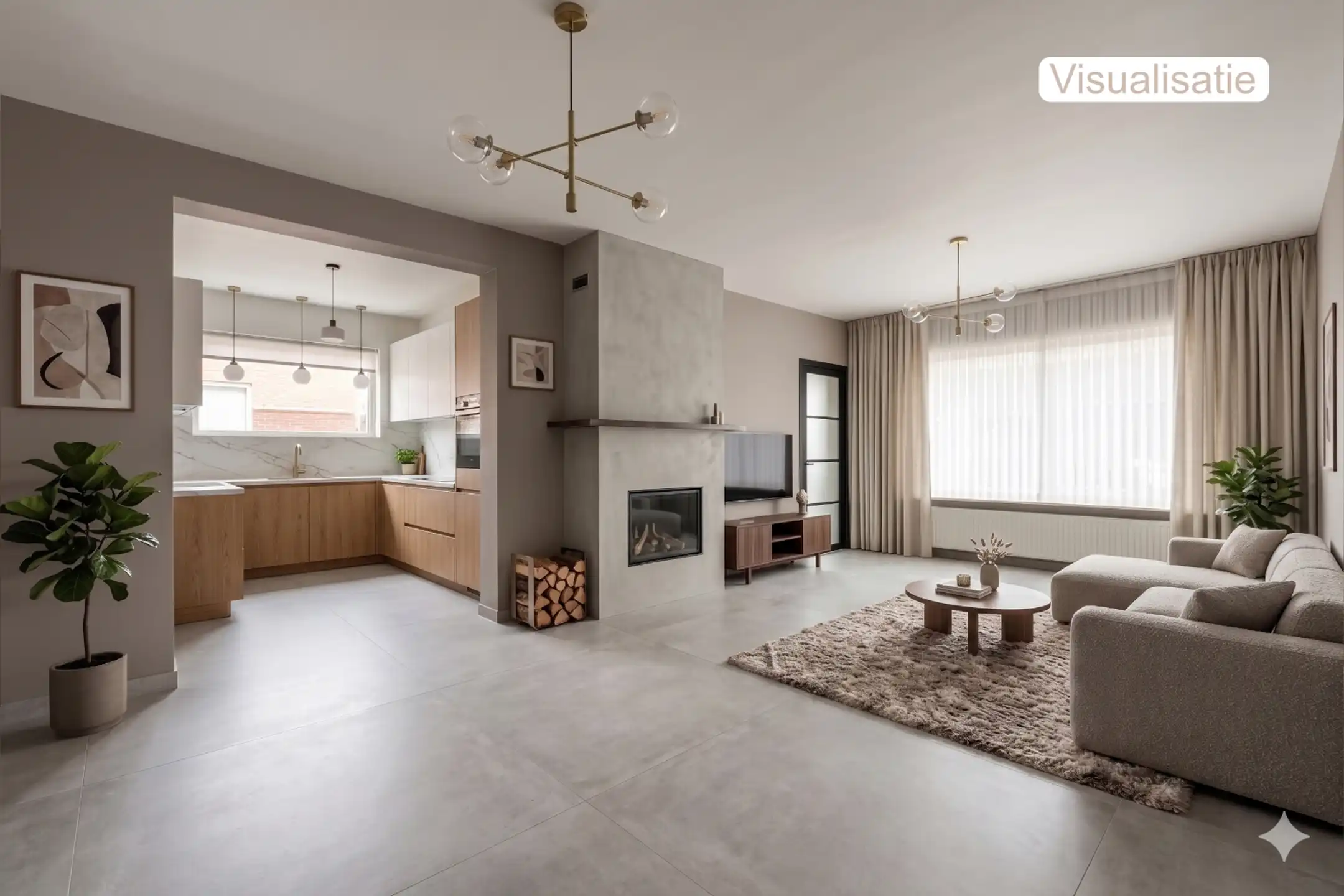 Te renoveren 3slpk-woning met 2 garages & tuin nabij centrum foto 6