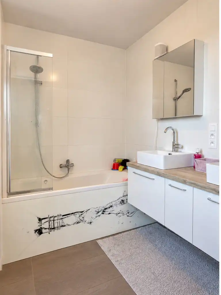 RECENTE HEDENDAAGSE WONING OP 5A12CA MET 3 SLK TE GUIGOVEN. INTERESSANT INVESTERINGSPAND. foto 15