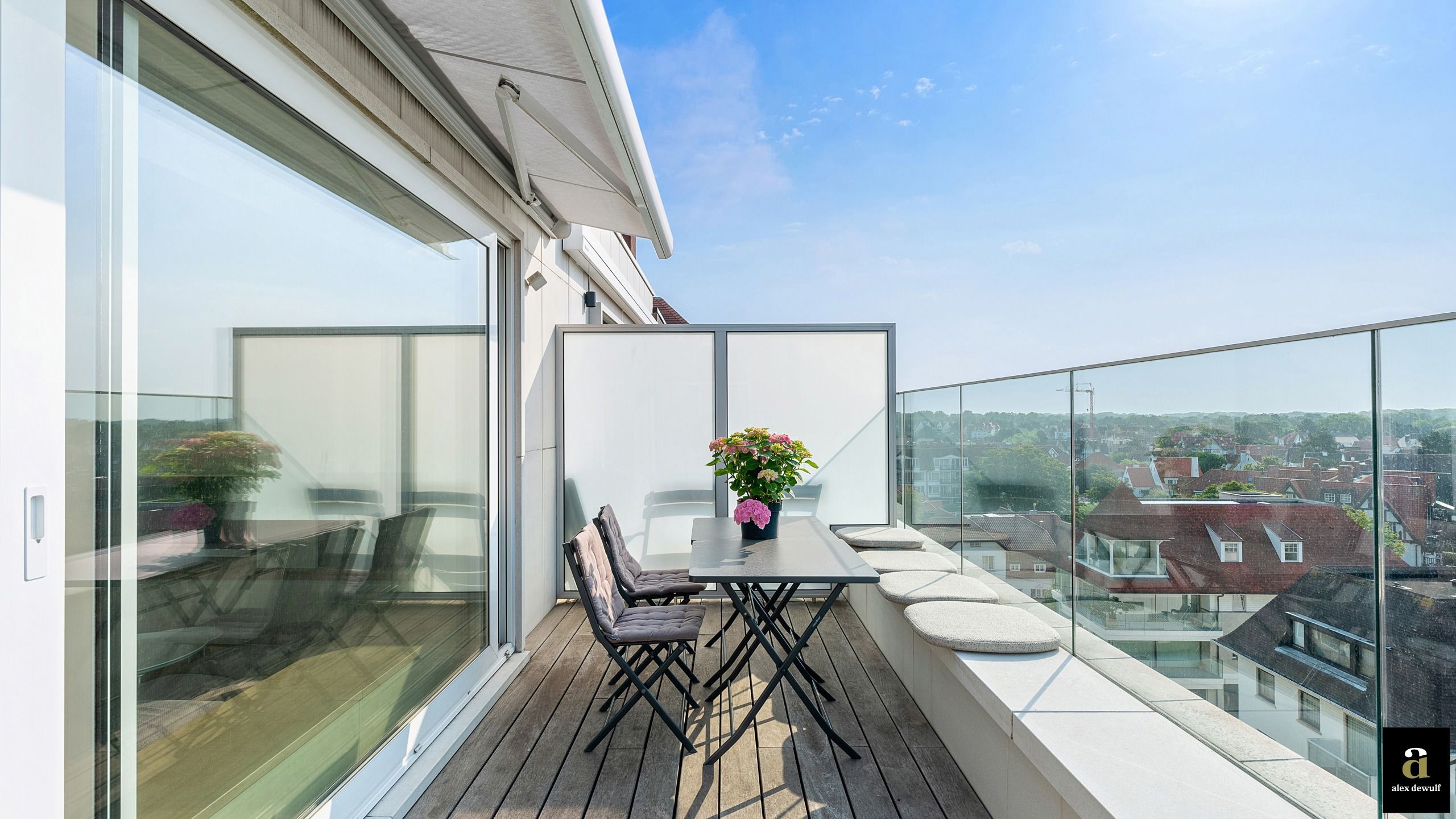 Ruim appartement 3 slpk met zonnig terras te Zoute[Kustlaan] foto 8