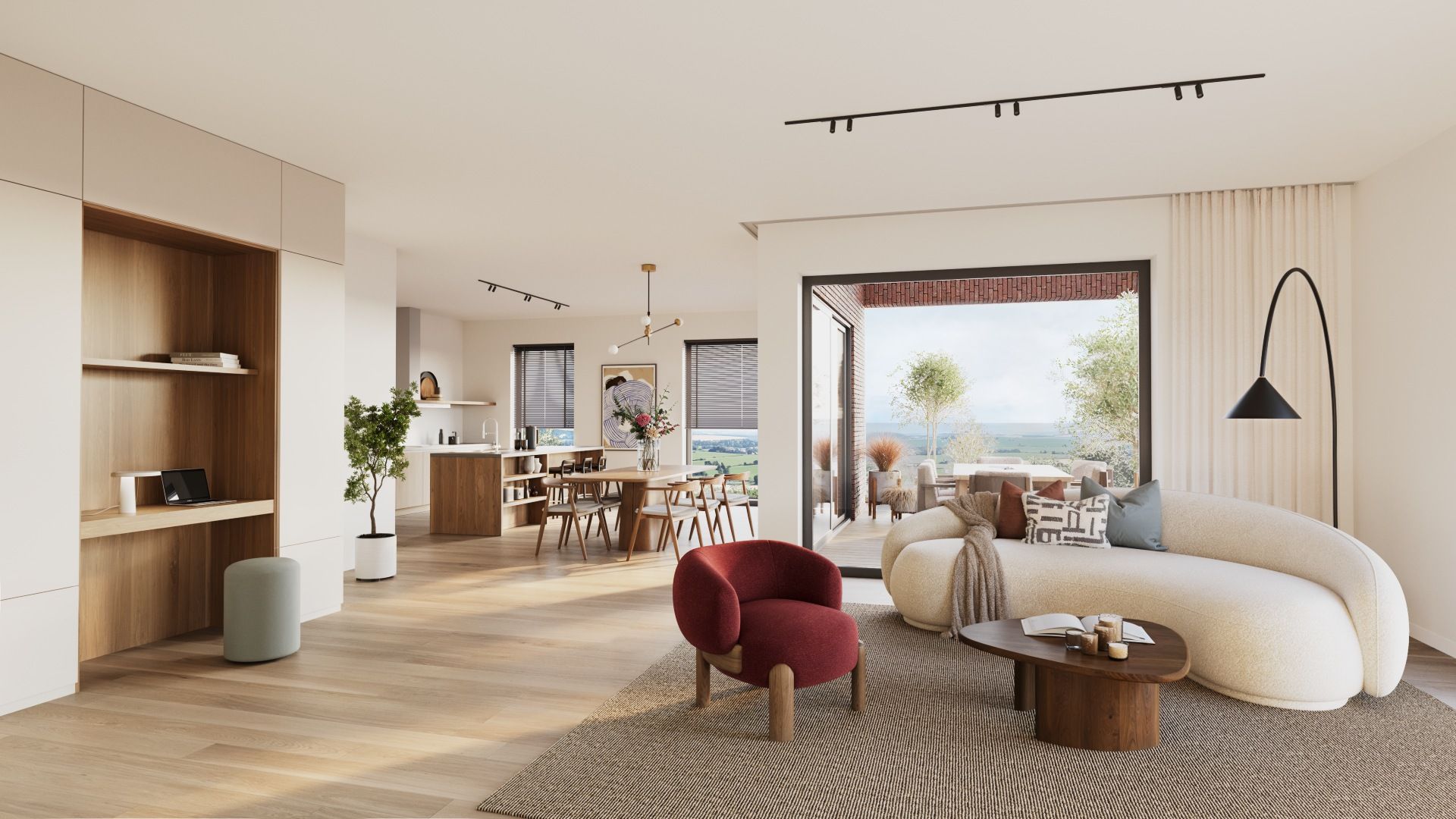 Ruim 3-slpk penthouse met groot terras foto {{pictureIndex}}