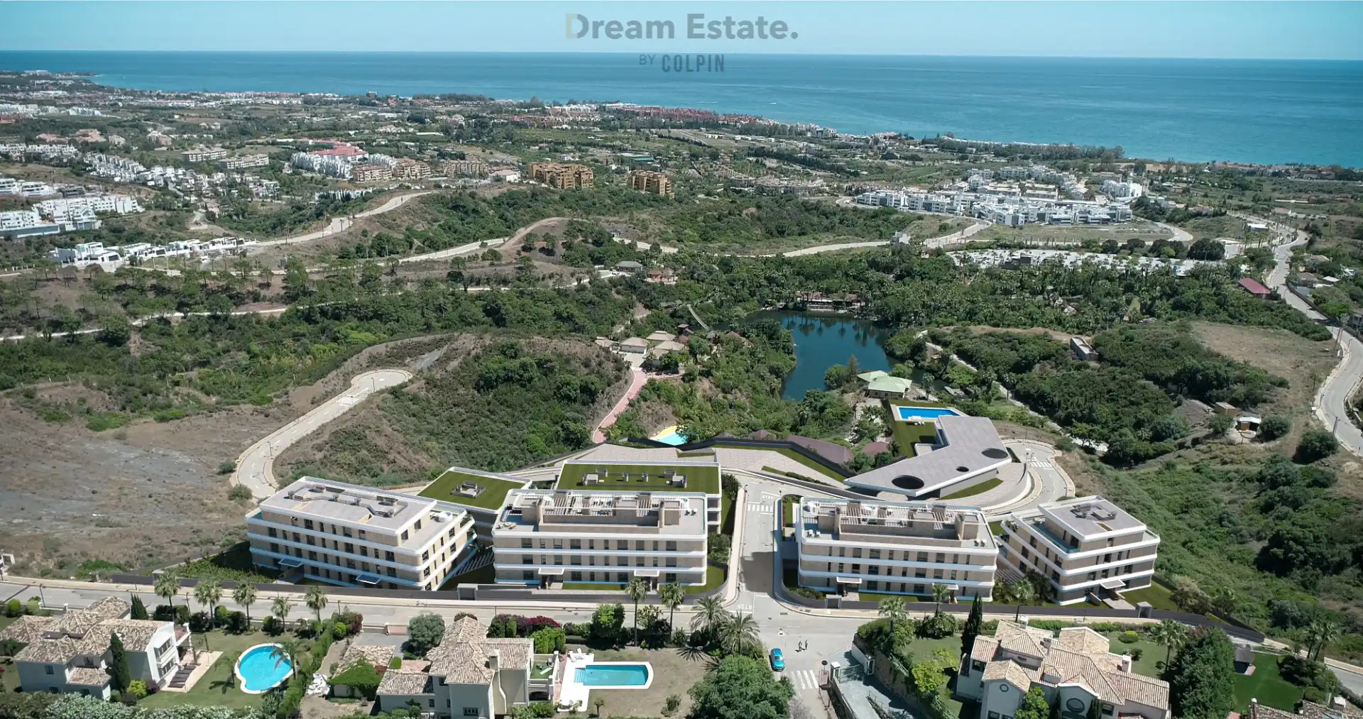 Project met panoramisch zicht op zee. foto 2