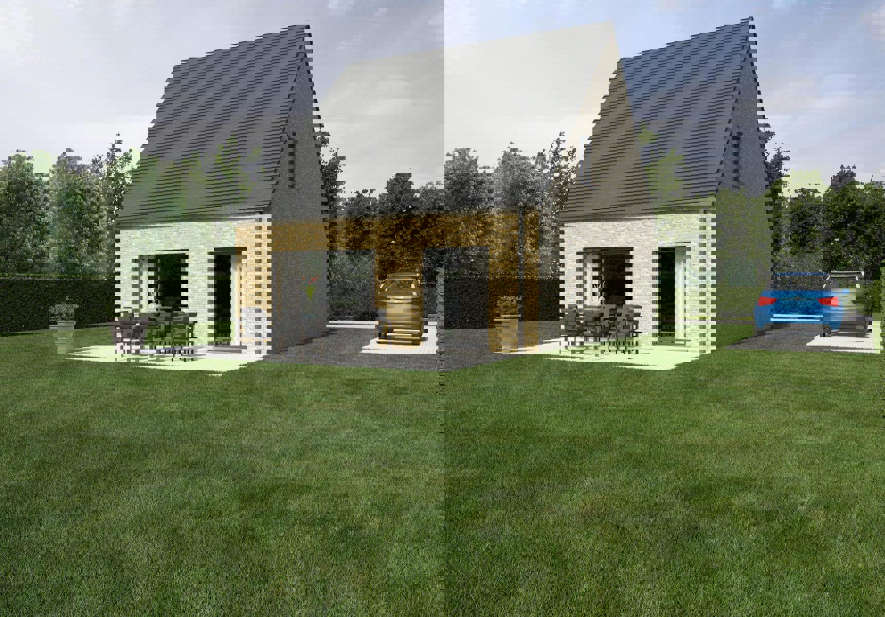 Nieuwbouwwoning op toplocatie in Rumbeke foto 2