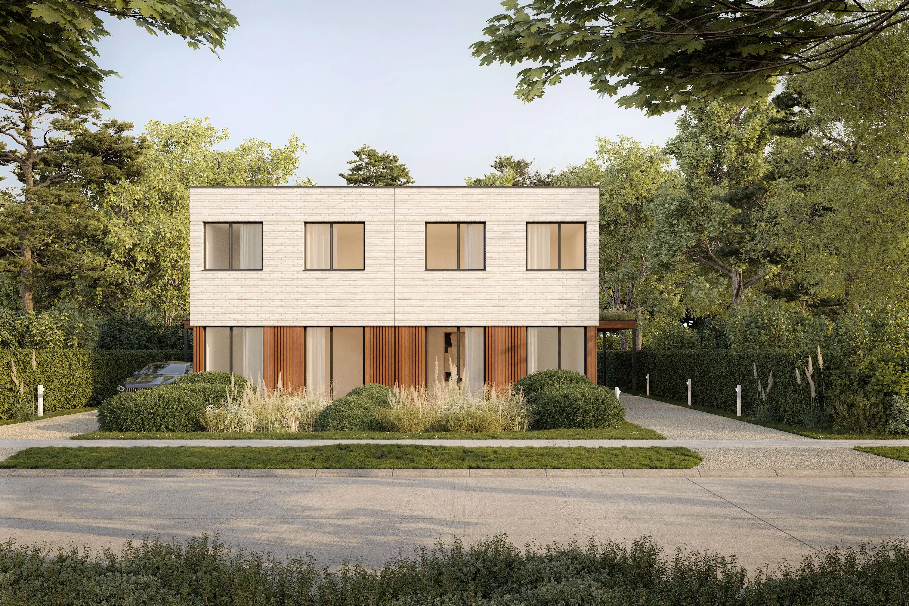 Prachtige nieuwbouwwoning op toplocatie in Brasschaat ! foto {{pictureIndex}}