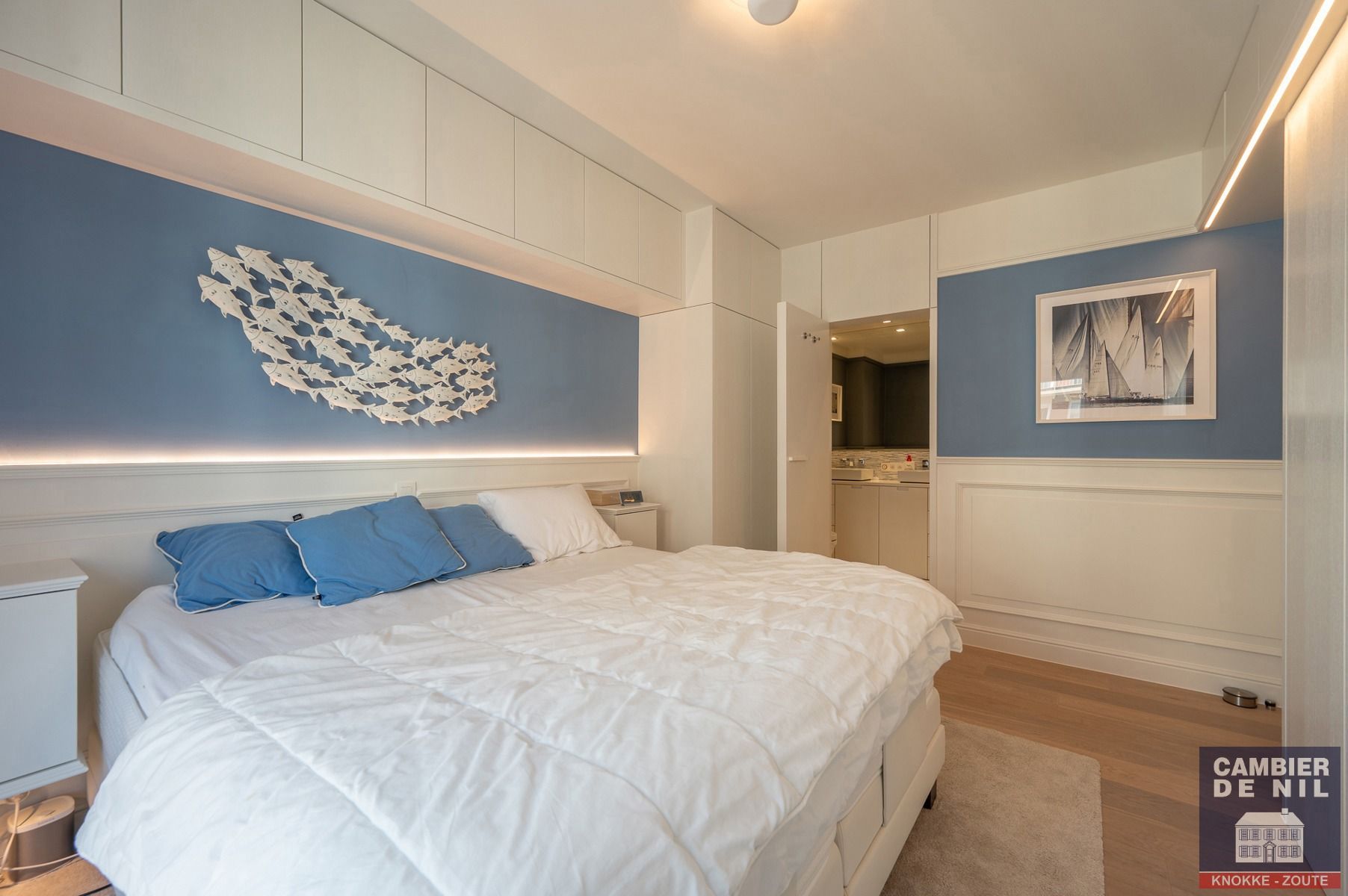 Prachtig gemeubeld appartement in standingvolle residentie met open zicht foto 12