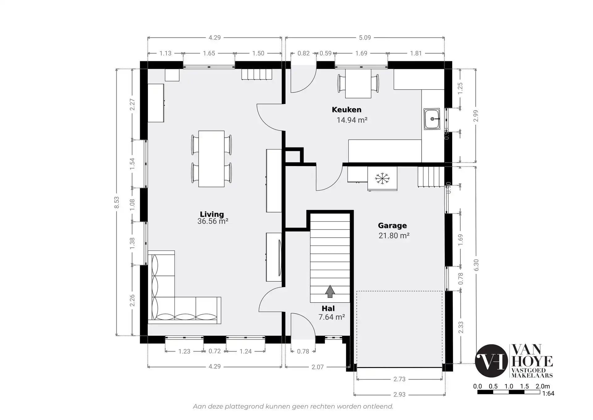 Open bebouwing op ruim perceel van 729 m² te Lokeren. foto 20