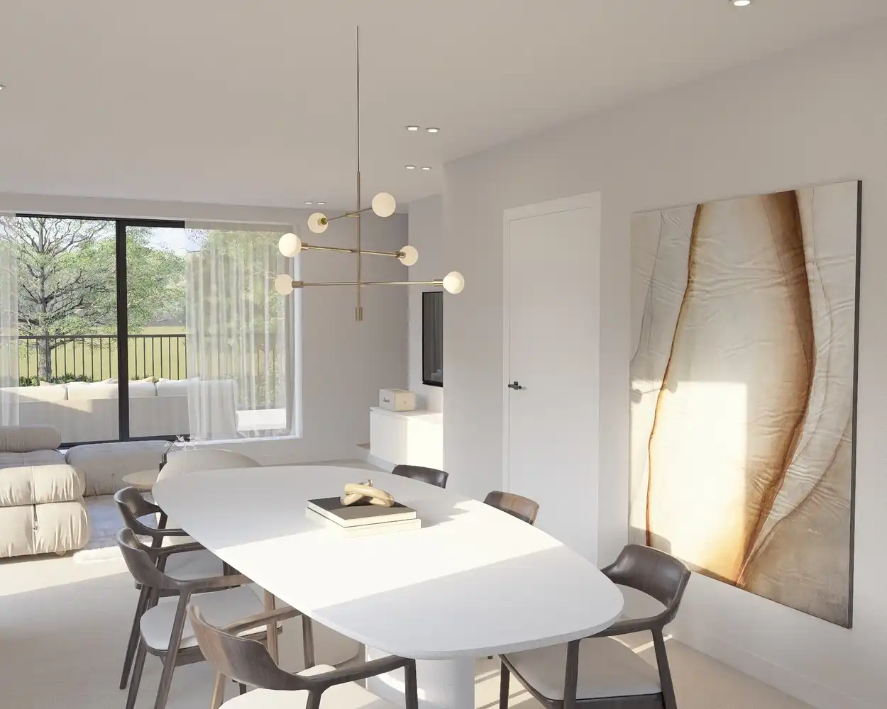 Instapklaar duplex appartement voorzien van 2 slaapkamers te Oudsbergen foto 5