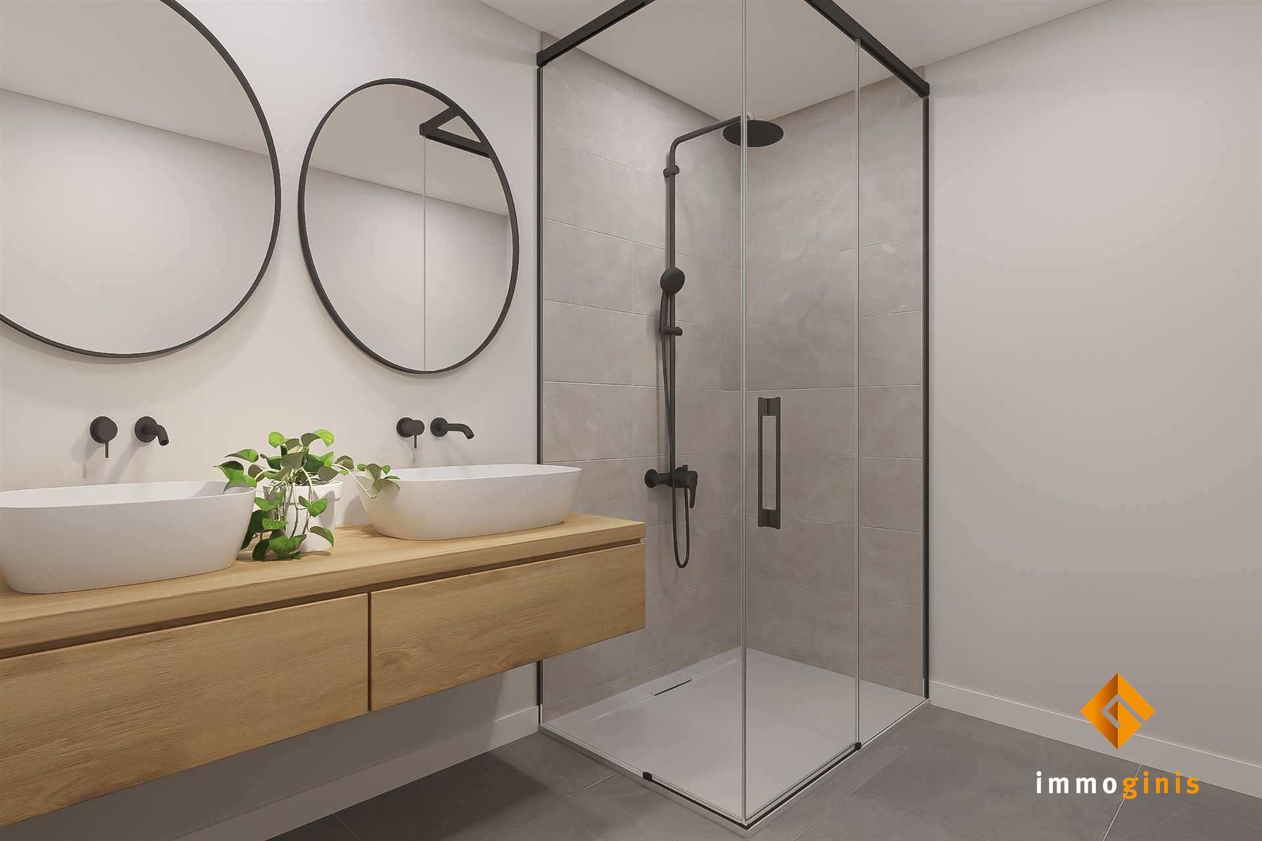 Appartement (eerste verdieping) met 2 slaapkamers en ruim overdekt terras. foto 8