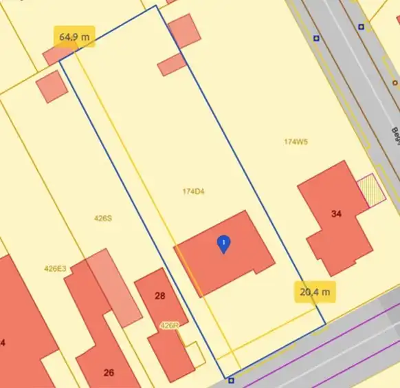 Projectgrond voor appartementen te centrum Begijnendijk. foto 2
