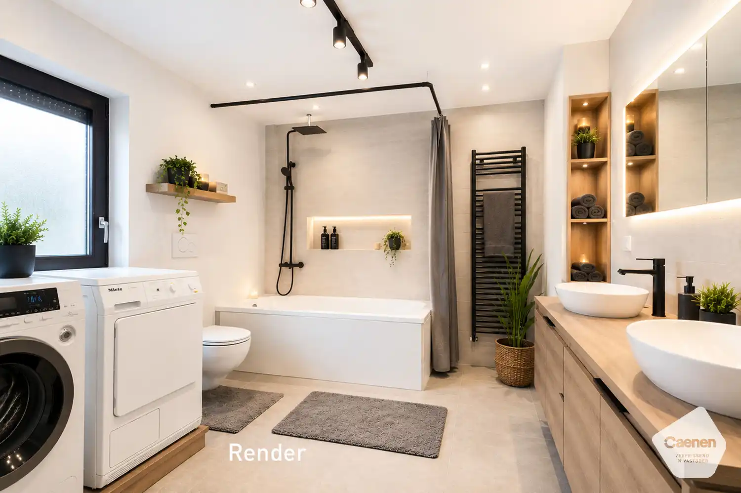 Ruime half-open woning met 4 slaapkamers, muziekstudio/hobbyruimte, garage en leuke tuin foto 10