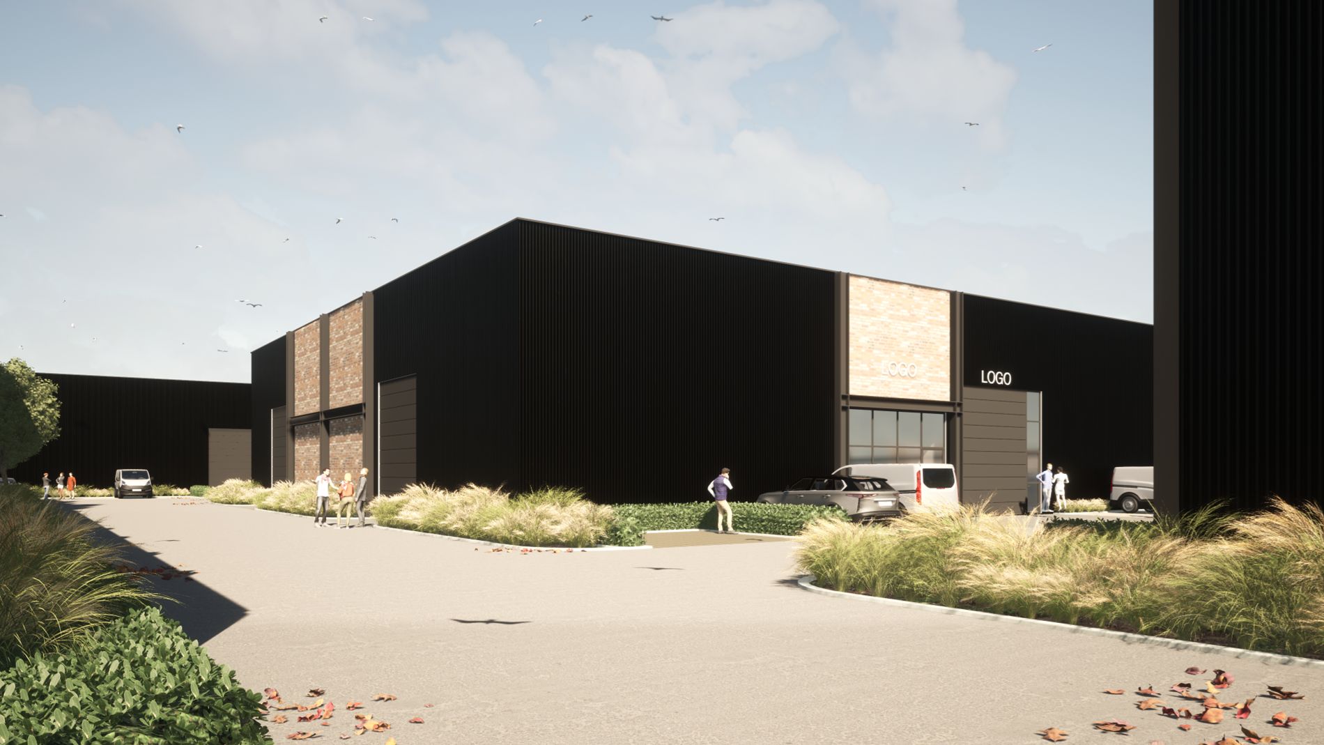 Nieuwbouw KMO Unit 16B - groot 234 m² - vlak aan de Grote Ring, voormalige Coca-Cola Site. foto {{pictureIndex}}