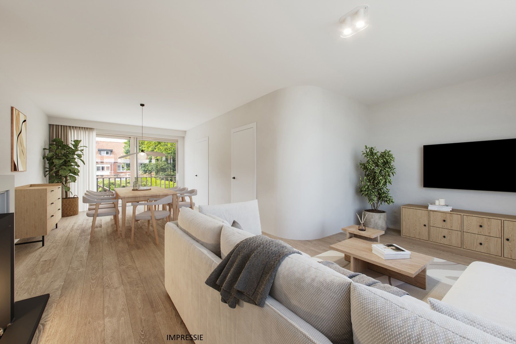Gerenoveerde bel-etage met 3 à 4 slpks / 2 bdks en EPC A foto {{pictureIndex}}
