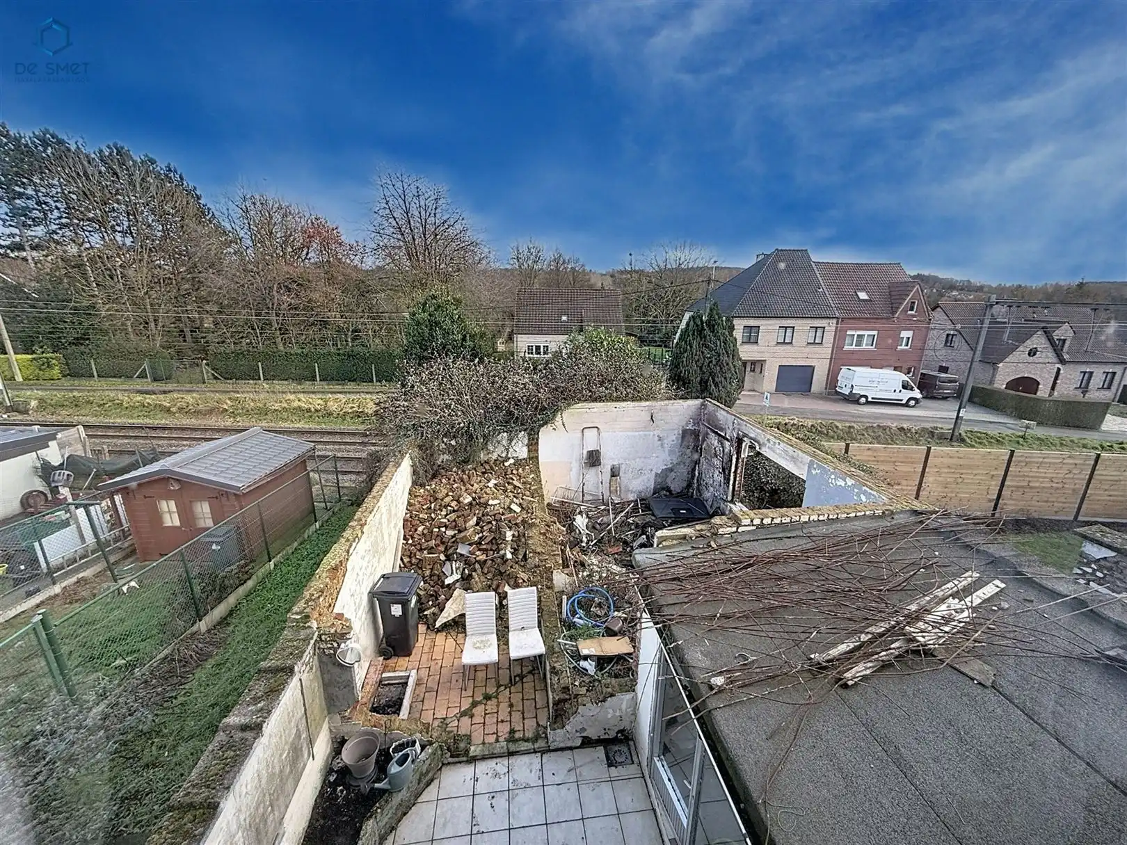 Ruime woning met 3 slaapkamers, garage en terras nabij centrum Geraardsbergen foto 9