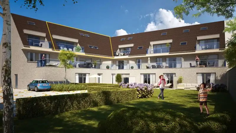 DUPLEX APPARTEMENT TE LOKEREN foto {{pictureIndex}}