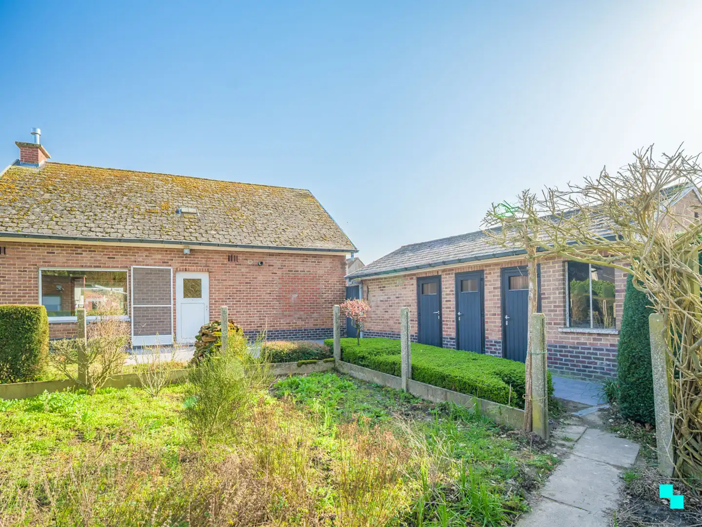 Te renoveren woning met garage en unieke tuingrond grenzend aan het bos foto 22