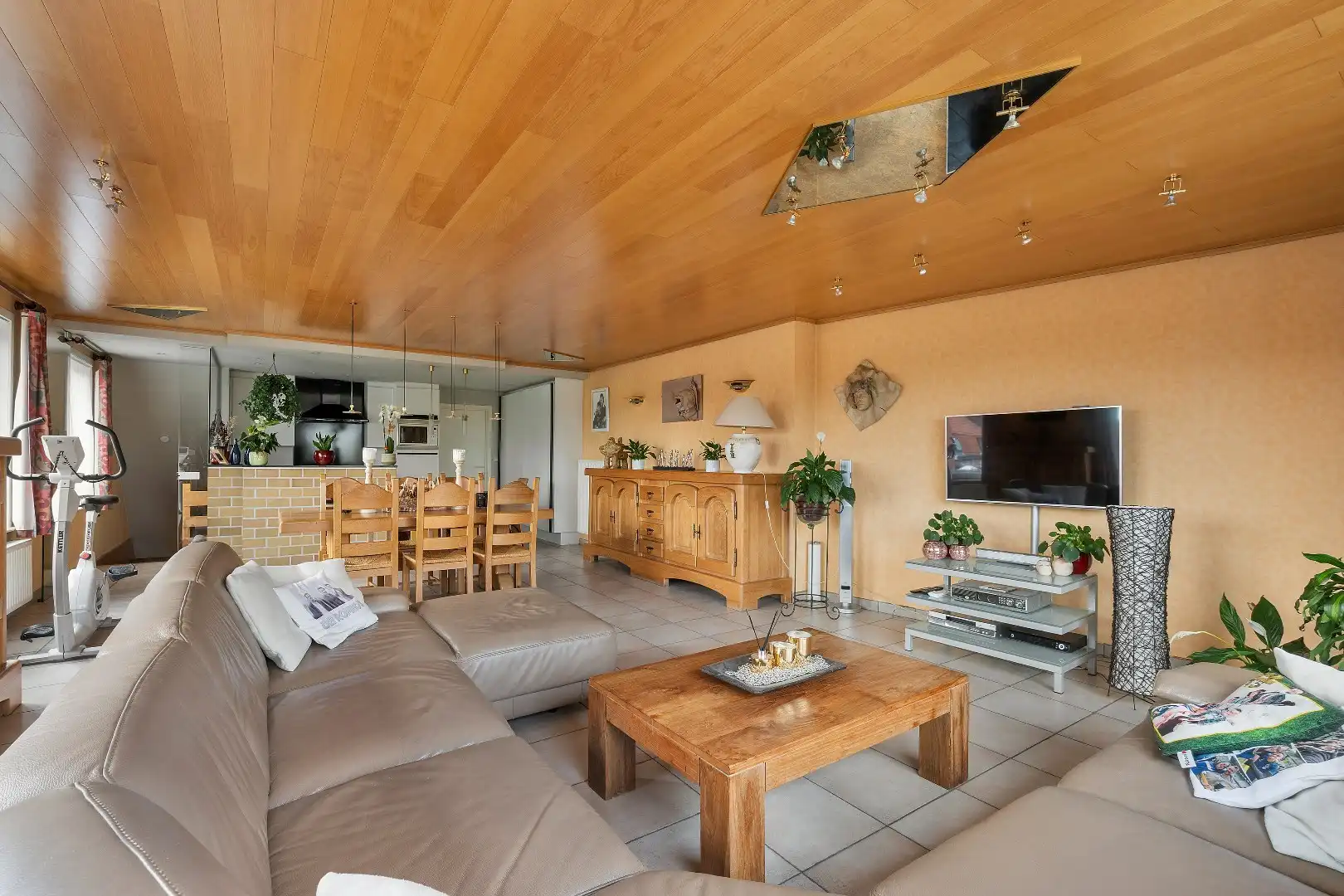 COMMERCIËLE HANDELSWOONST MET 3 SLPKS, GROTE GARAGE EN GUNSTIG EPC foto 14