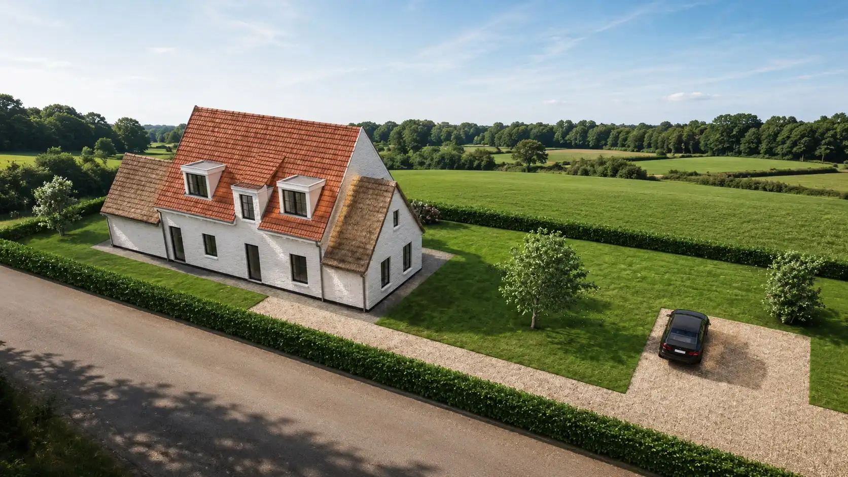 Ruim perceel van 1064 m² in residentiële wijk bestemd voor open bebouwing te Oostduinkerke (Koksijde). foto 7