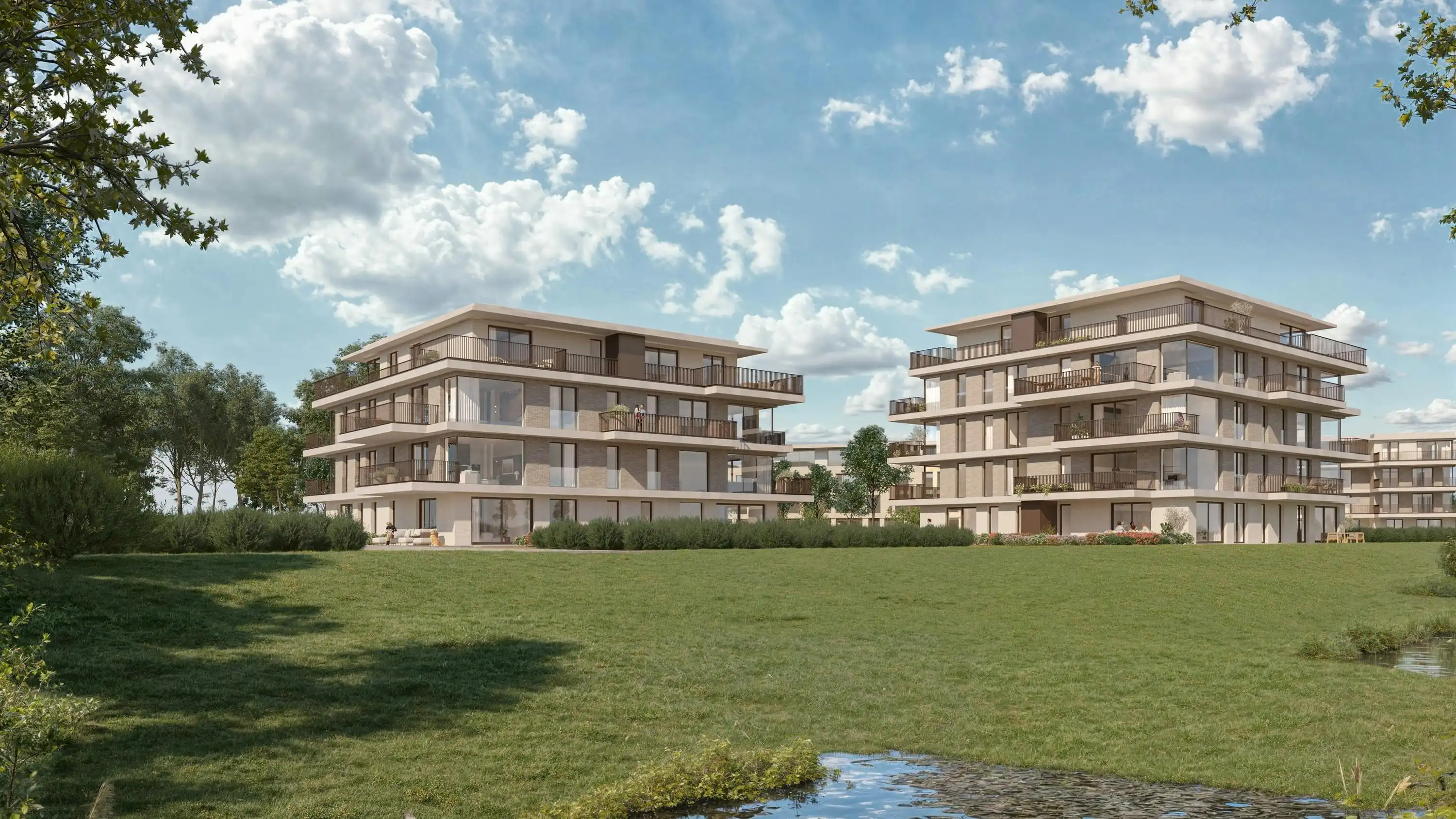 Penthouse met royaal terras en 3 slaapkamers te Loppem foto 3