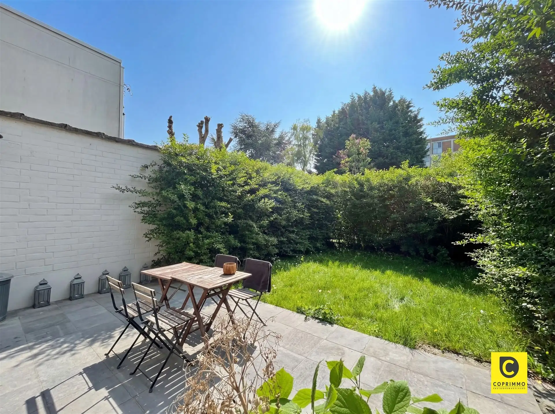 Gelijkvloers 1 slpk- appartement met tuin foto 12