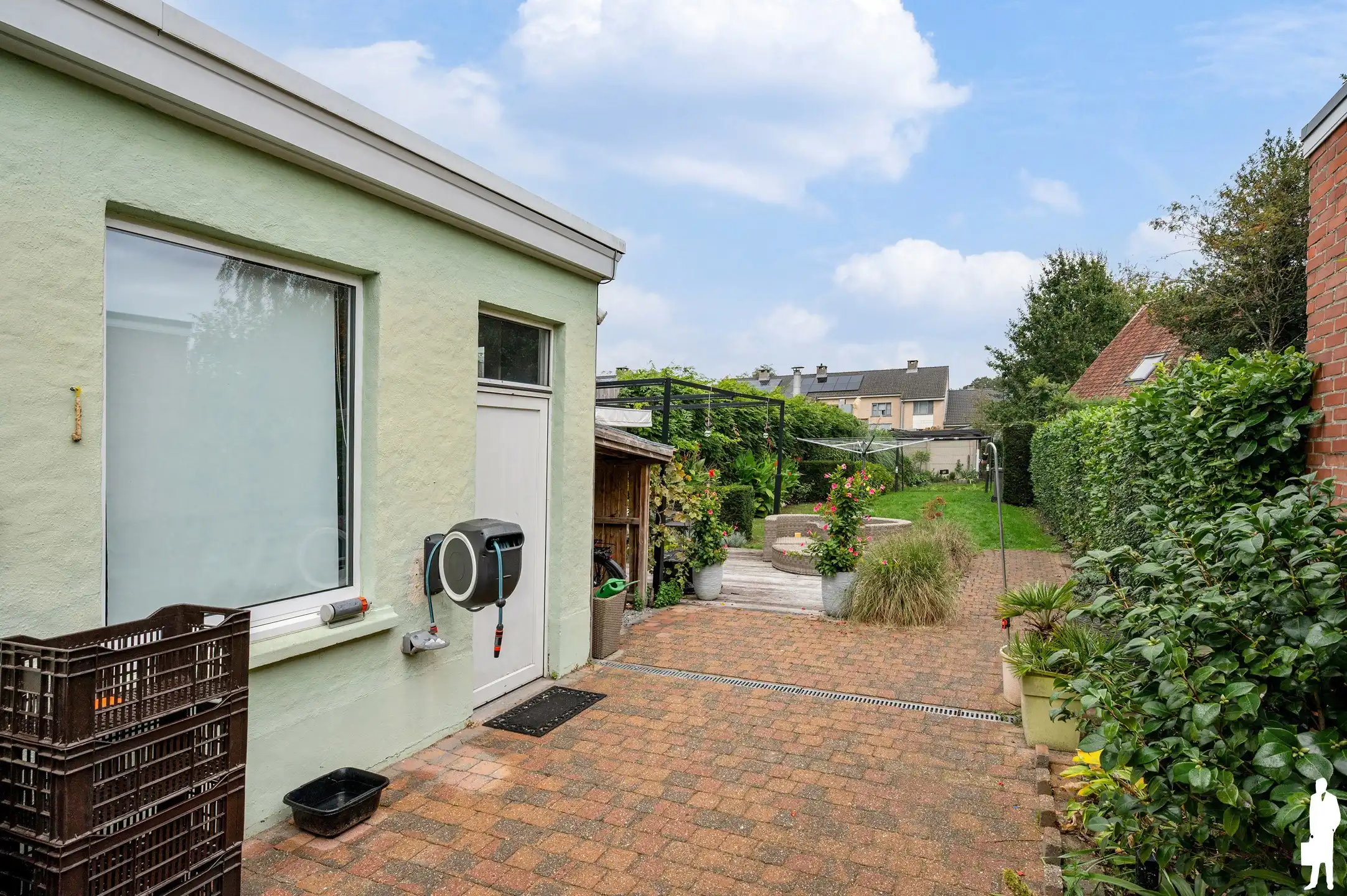 Ruime gezinswoning met 3 slaapkamers, bureau, diepe tuin in het centrum van Heide foto 22