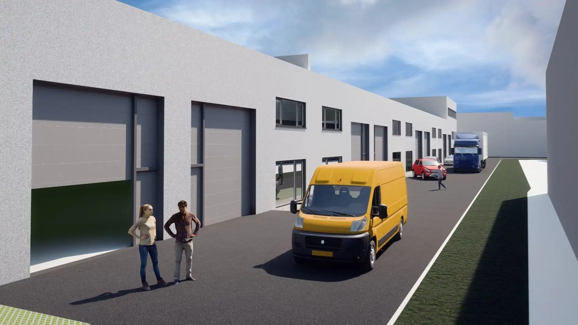 Nieuwbouw magazijn te koop in Gent foto 6