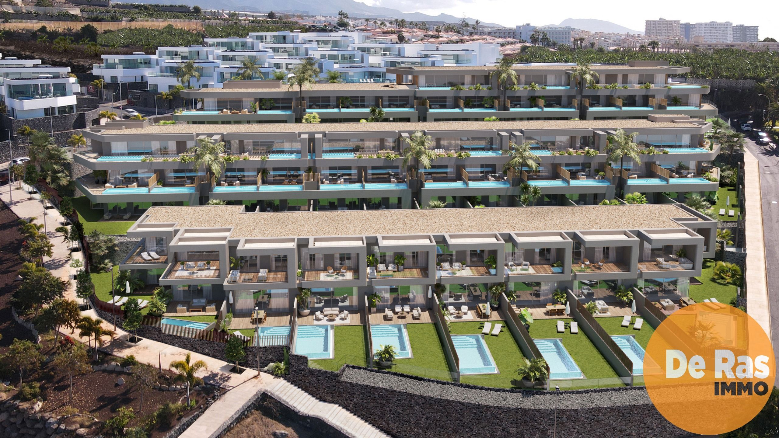 TENERIFE Costa Adeje - Luxe nieuwbouw duplex foto {{pictureIndex}}
