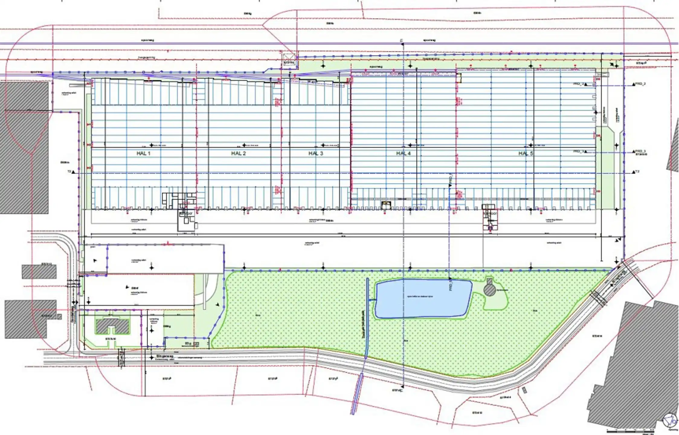 Genk: Logistieke nieuwbouw magazijnen en loskades met kantoren te huur foto 11