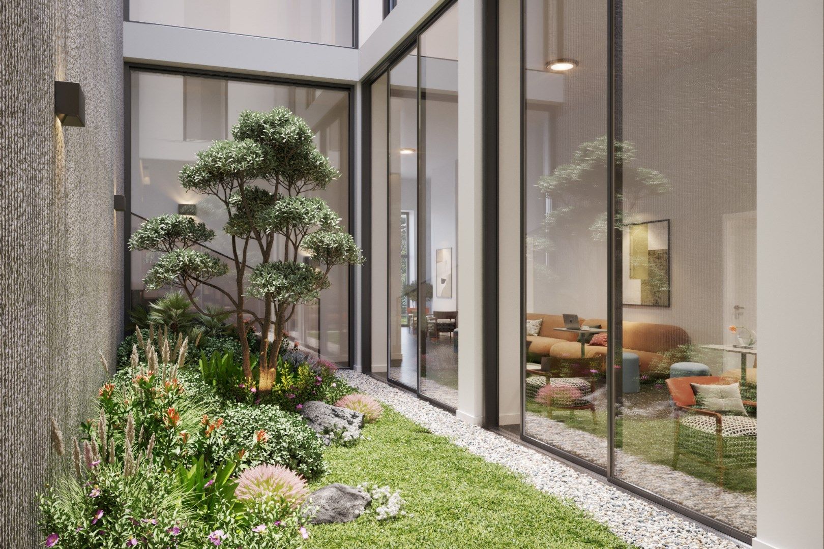 STUDENTENLOFT van ca. 48m² met uitzonderlijke plafondhoogte van 4 meter foto 4
