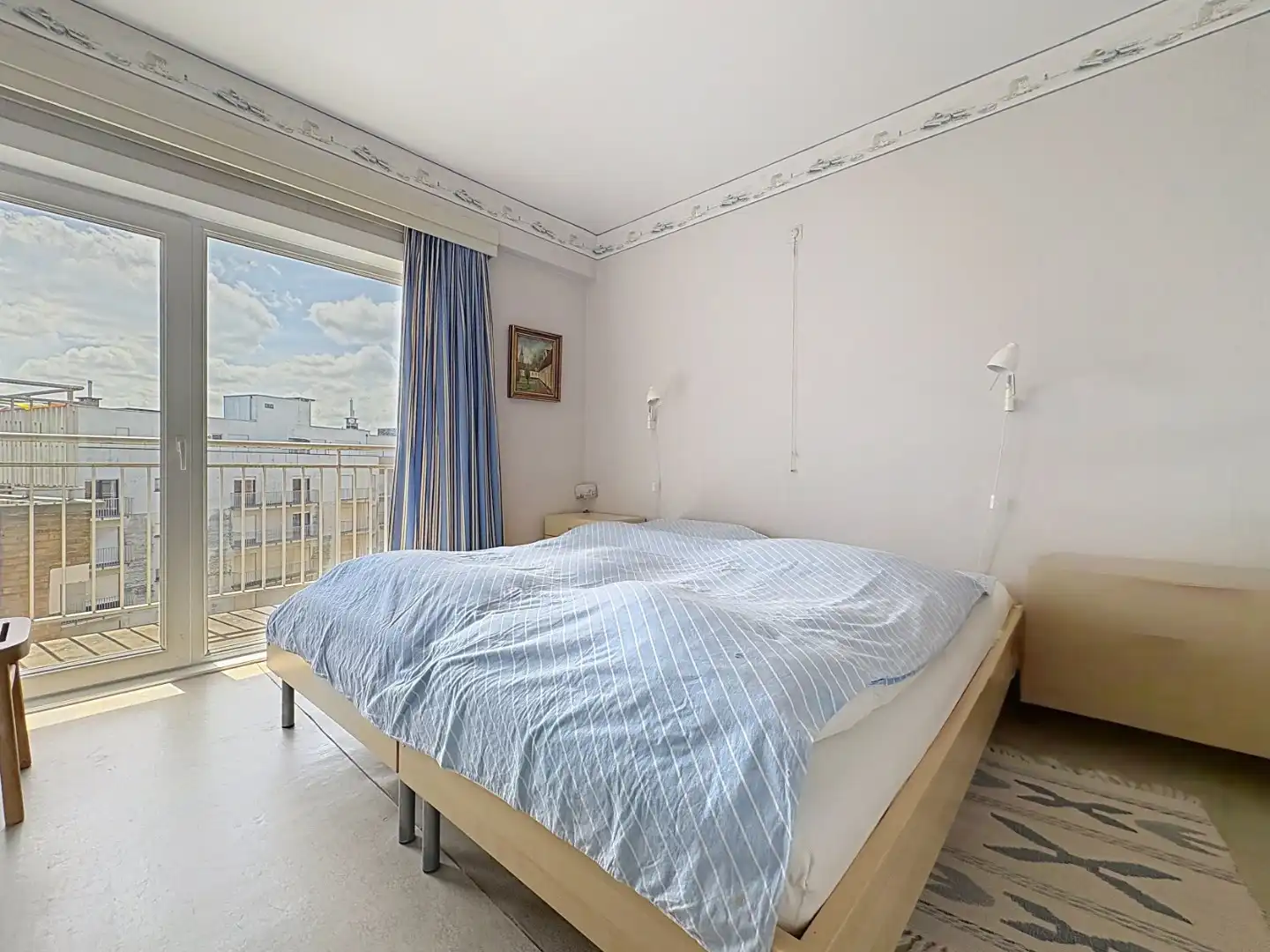 Hoekappartement op de zeedijk –  frontaal zeezicht – garage  foto 11