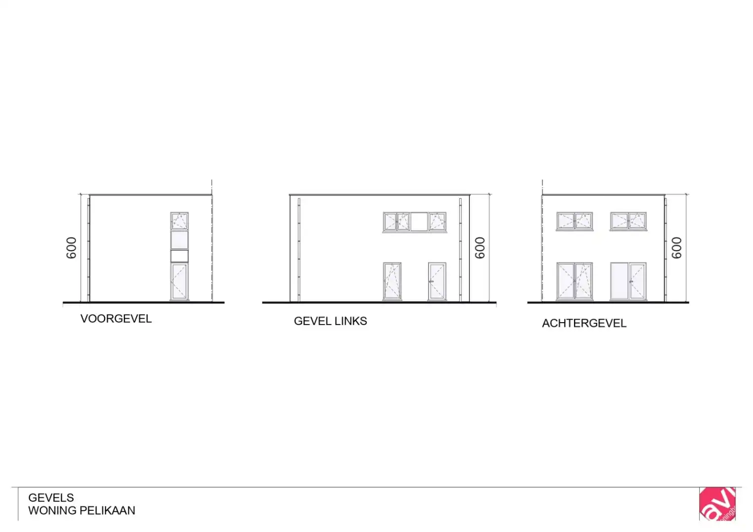 Nieuwbouwwoning, halfopen bebouwing, LOT 2, voor halfopen bebouwing, 4a 89ca, te Houthalen-Helchteren foto 3