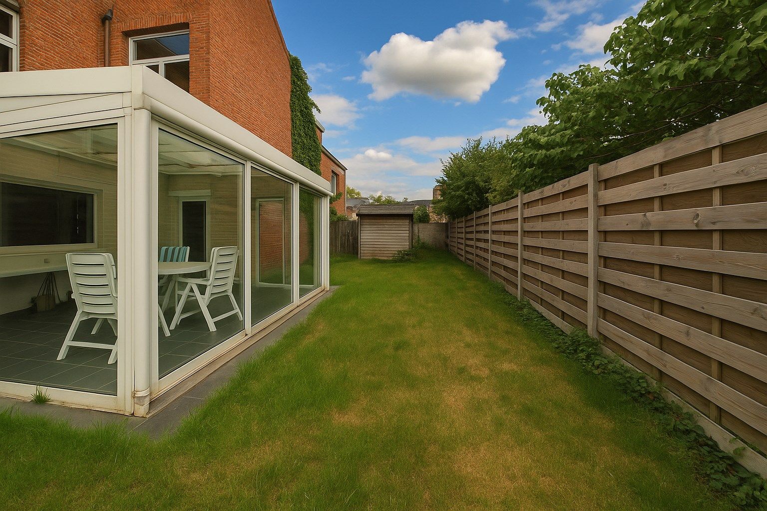 Te koop: Ruime en charmante halfopen bebouwing met uitgestrekte tuin, optie tot vijf slaapkamers en veel renovatiepotentieel in het centrum van Sint-Niklaas foto 12
