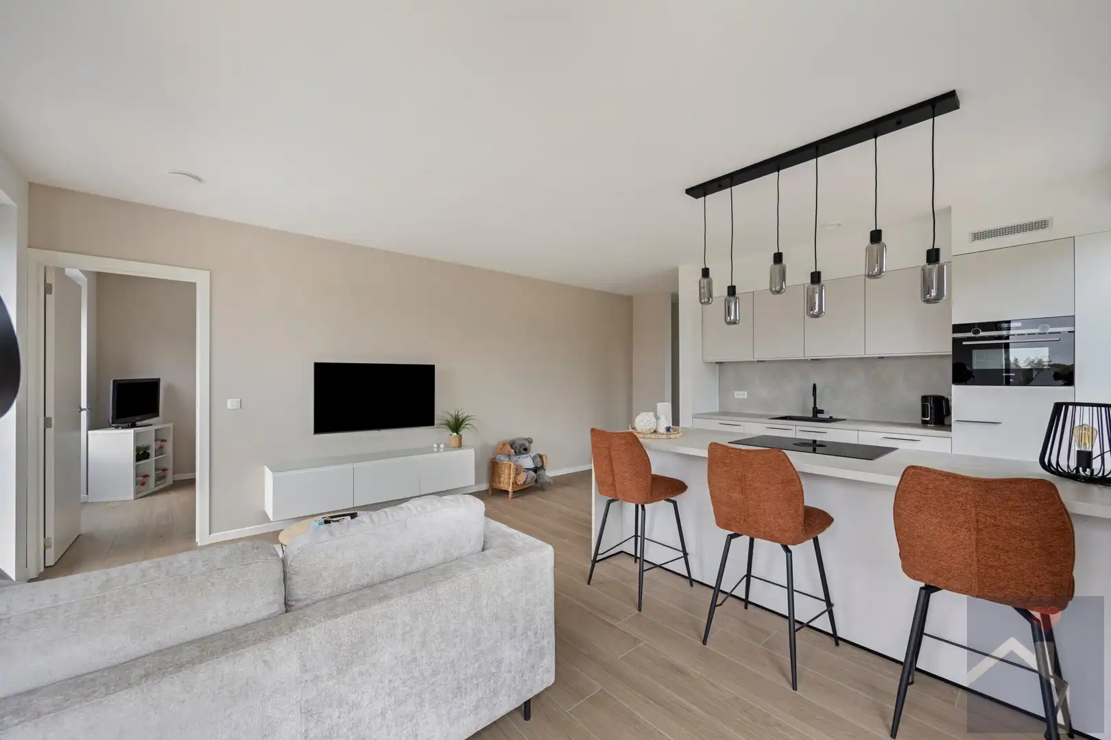 Luxe appartement op 3e verdieping met 2 slaapkamers, terras van 21 vierkantemeter en moderne afwerking in 2025! foto 7