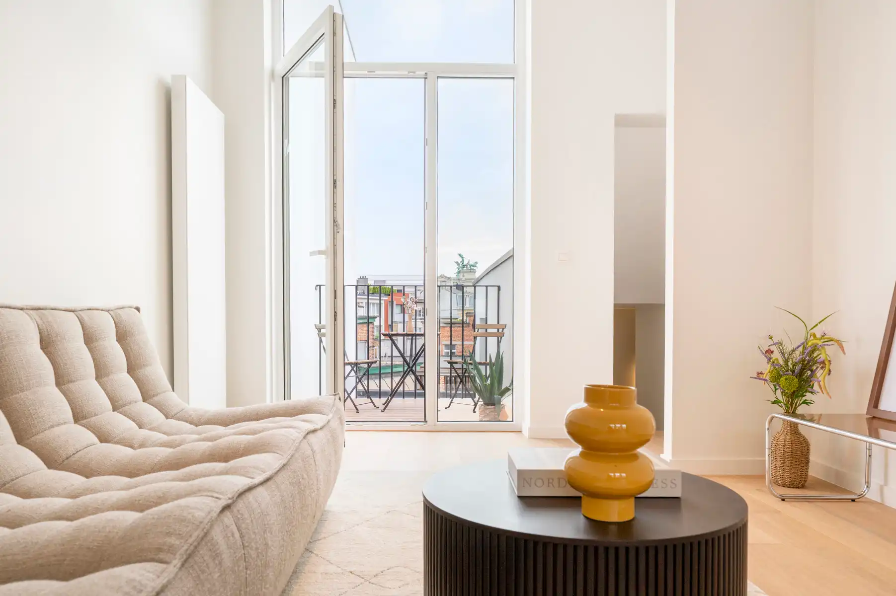 Zonnig Zuid-appartement met KMSKA-view foto 6