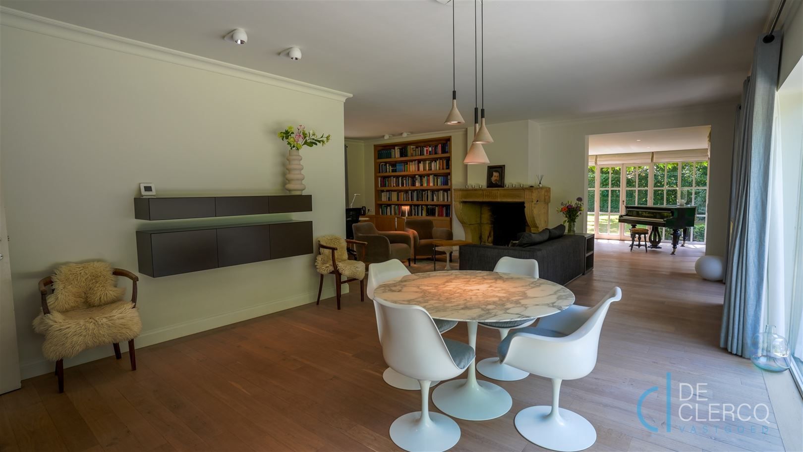 Karaktervolle villa op omvangrijk perceel te koop Lochristi! foto 5