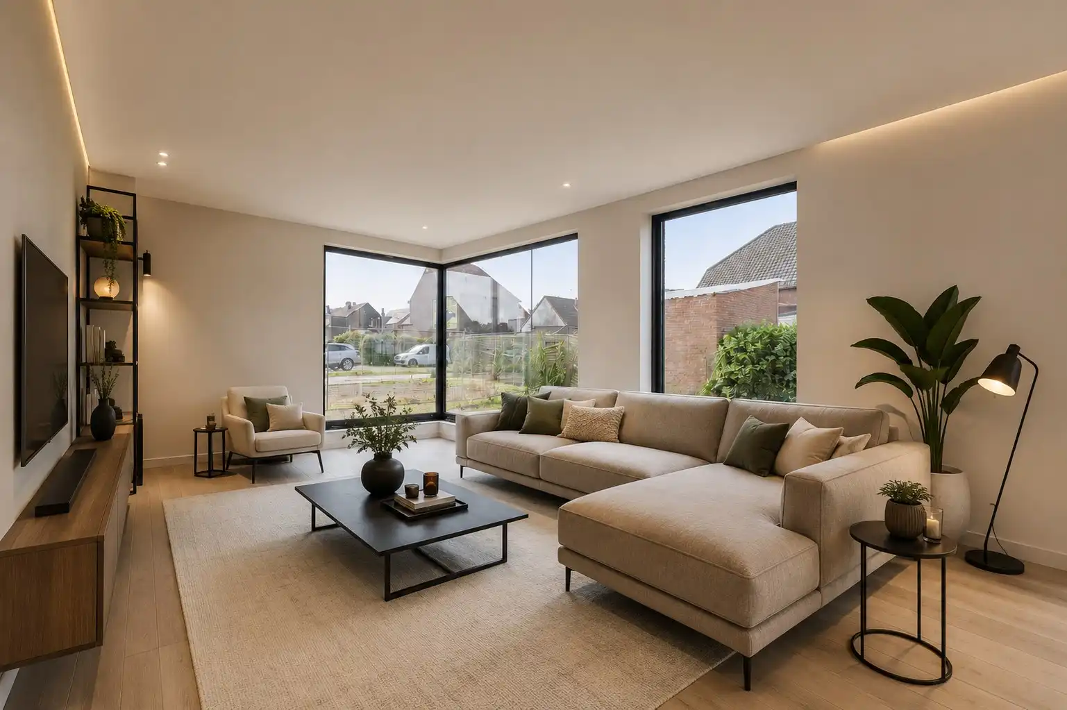 Moderne nieuwbouwwoning met 3 slaapkamers op een perceel van 6a 02ca foto 12