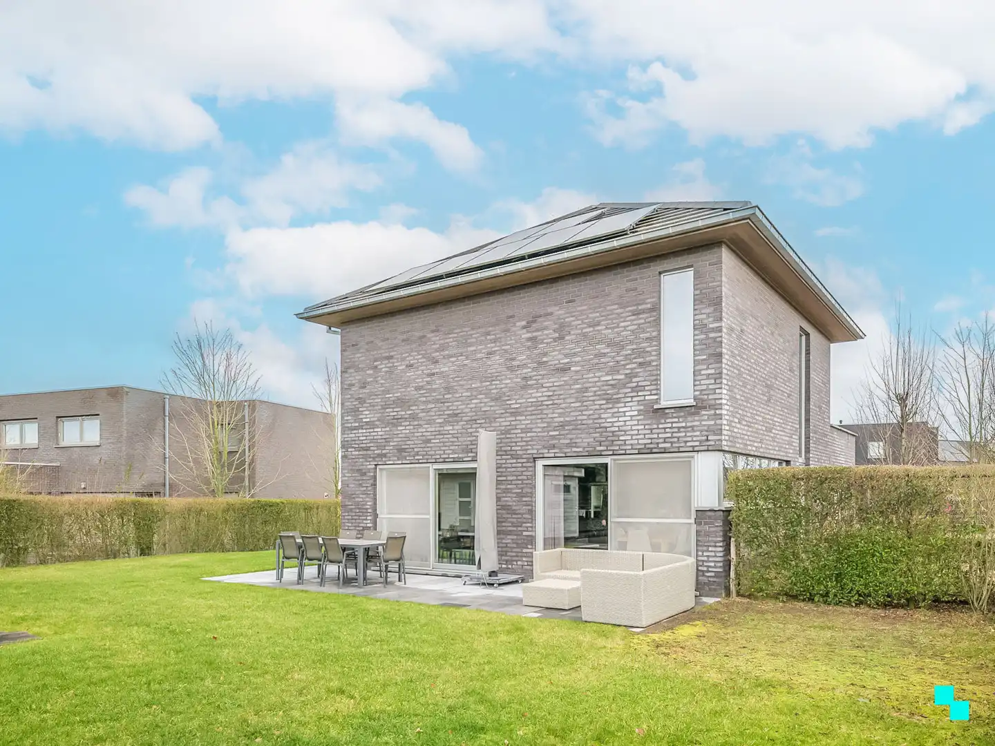 Recente villa in woonwijk te Merelbeke Kwenenbos foto 27