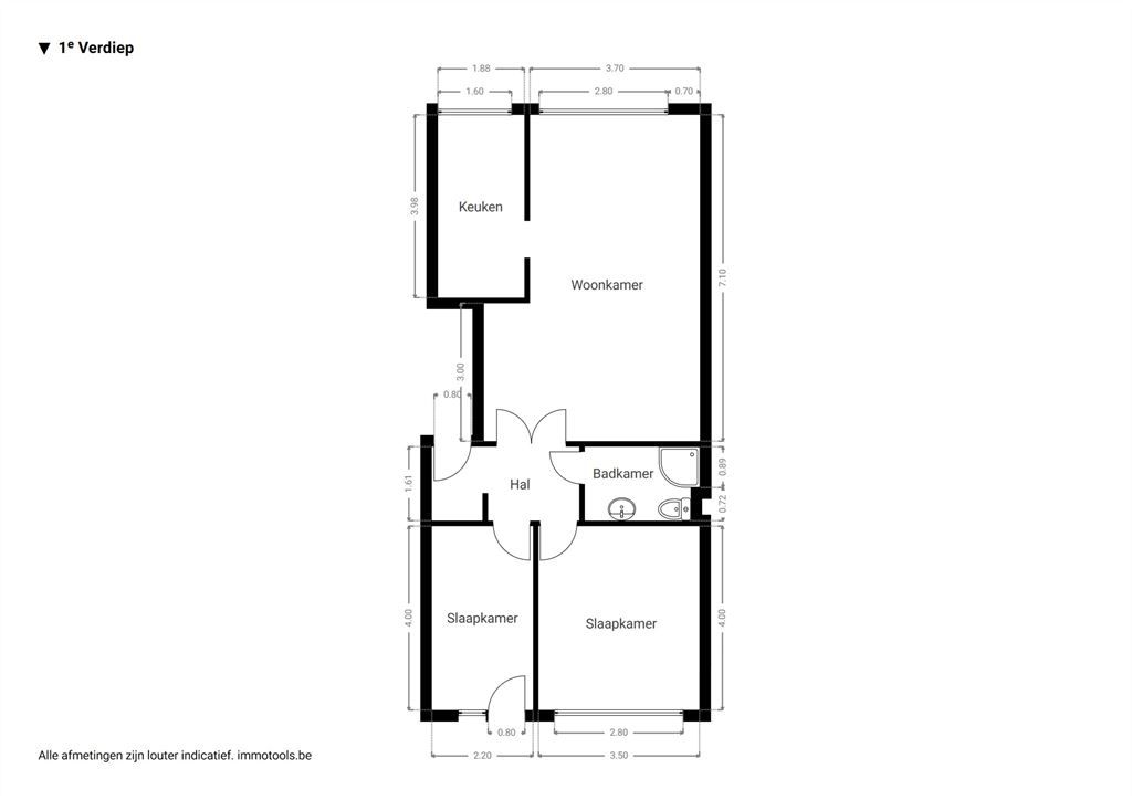 Tof appartement met terras vlakbij Rivierenhof foto 13
