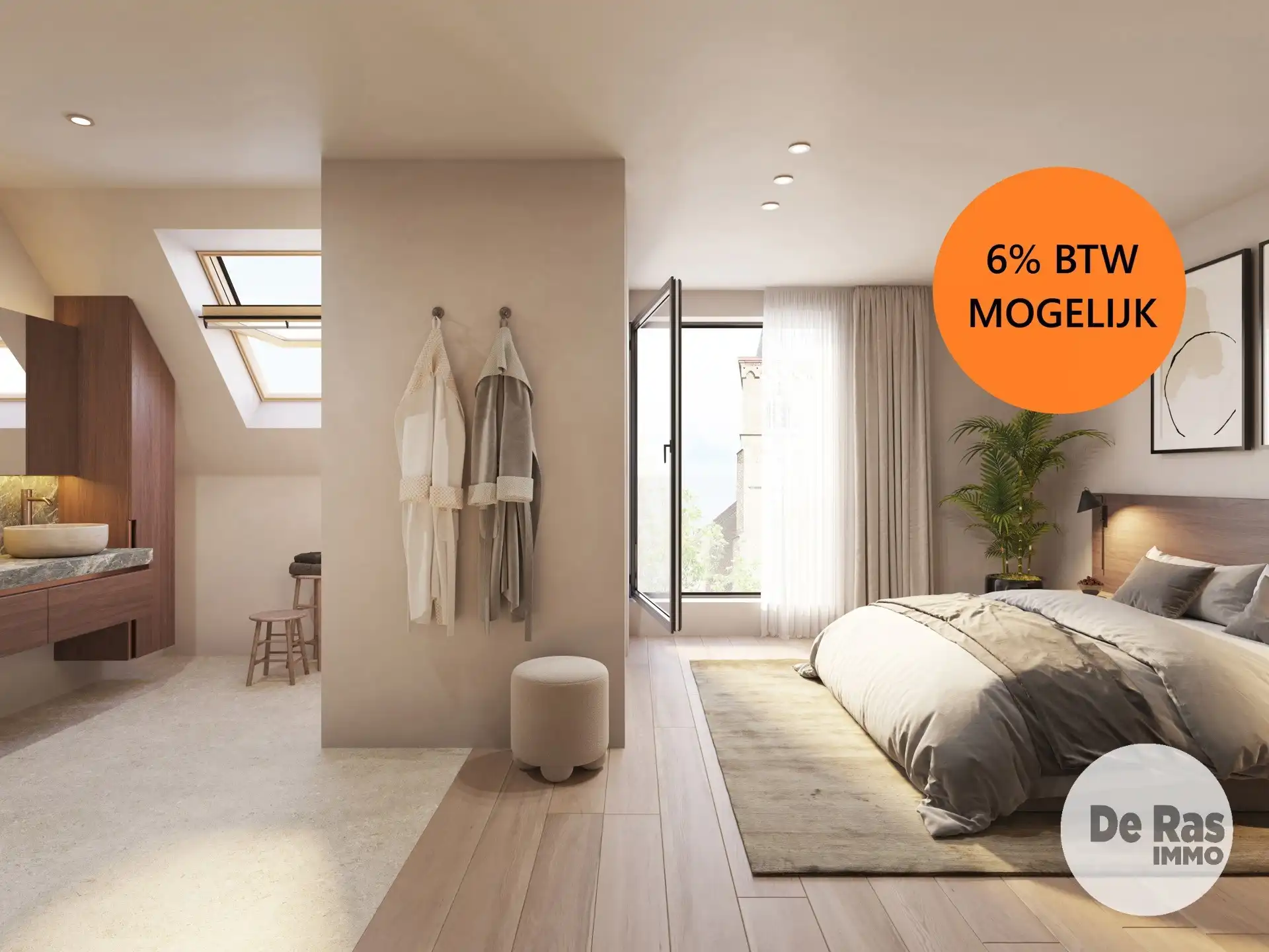WICHELEN - Nieuwbouwappartement aan Scheldedijk - 6% BTW  foto {{pictureIndex}}