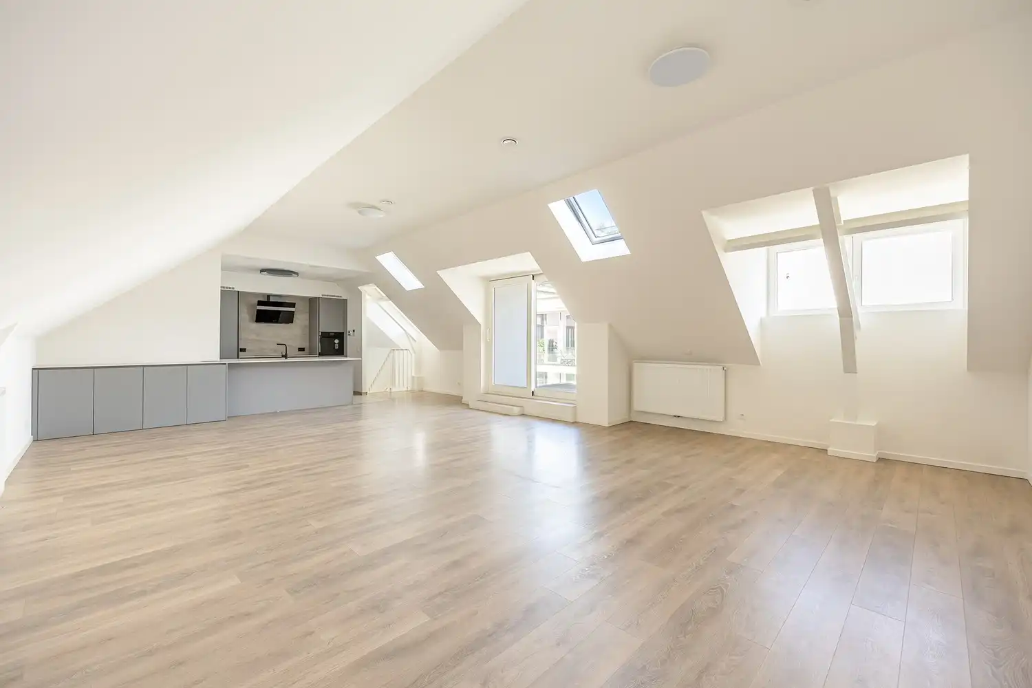Ruime en lichtrijke duplex met 2 slaapkamers op toplocatie in hartje Antwerpen met terrras en autostaanplaats foto 3